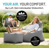 Lumaland, juego de sillón y reposapiés hinchables Vista previa de la imagen del producto 9