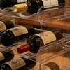 Relaxdays set van flessenhouders, stapelbaar, voor 6 Productafbeelding-voorbeeld 8