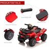 HOMCOM Mini elektrická štvorkolka pre deti, elektrické ATV, Náhľad obrázku produktu 6