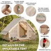 Tente de camping gonflable pour 2 à 10 personnes, tente Voir les images du produit 5