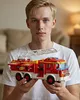 Klemmbausteine EC-Feuerwehrfahrzeug mit Drehleiter, 433 Produktbild-Vorschau 11