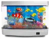 LED Fischbecken Lampe mit beweglichen Fischen, beruhigendes Produktbild-Vorschau 1
