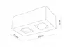 Philips TempoDeckenspot 2 Flammig. My Living 5623248PN Produktbild-Vorschau 3