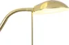 Moderne Stehleuchte Gold mit Lesearm inkl  LED und Dimmer Produktbild-Vorschau 5