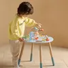 CLASSIC WORLD Tavolino delle attività in legno "La vita Anteprima dell’immagine prodotto 4