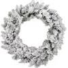 Adventskranz Schneeweiß, 40 cm Produktbild-Vorschau 2