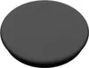 A black PopSocket is shown from a slightly angled top-down view against a white background. Produktbild-Vorschau
