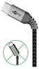 Goobay 49303 Cavo USB 2.0 2 m USB C Grigio, Argento Anteprima dell’immagine prodotto 20