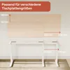 AREBOS Schreibtischgestell elektrisch höhenverstellbar Weiß Produktbild-Vorschau 12