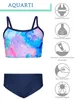Aquarti Mädchen Bikini Set Bustier Bikinislip Zweiteiliger Produktbild-Vorschau 3
