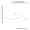 Couchtisch Luminous Beige Grau Granitoptik 120x60 cm Produktbild-Vorschau 8