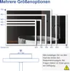 Heilmetz LED Badspiegel 100x60cm Beleuchtung Produktbild-Vorschau 7