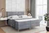ALTDECOR  Boxspringbett mit Silber Füßen, Matratze und Produktbild-Vorschau 1