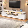 Mobile TV MERAX 180×38×45 cm con 2 armadi, cassetto e Anteprima dell’immagine prodotto 4
