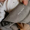 Verstellbare Babywippe mit Spielbogen – Leinenstoff - grau Produktbild-Vorschau 18