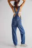 ASKSA Dámská džínová kombinéza Casual Stretch Denim Náhled obrázku produktu 4