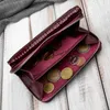 Damenbrieftasche aus lackiertem Leder mit Krokoprägung, Produktbild-Vorschau 8