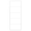 vidaXL Portasciugamani bianco 45x10x115 cm in acciaio Anteprima dell’immagine prodotto 3