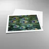 Poster - Poster ohne Rahmen - Pfauen Feder Makro - 70x50 cm Produktbild-Vorschau 3