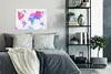 MuchoWow® Poster Farben - Weltkarte - Ölfarben 90x60 cm - Produktbild-Vorschau 4