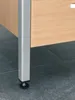 Schreibtisch, BxTxH 1200x800x720 mm, 4-Fuß-Gestell Produktbild-Vorschau 7