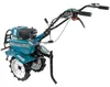 A teal and black rototiller is shown against a white background. Podgląd zdjęcia produktu