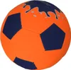 Fußball Neopren orange / blau Gr.5 Strandball aufblasbar Produktbild-Vorschau 1