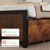 COSTWAY Rama łóżka 200 x 140 cm, łóżko z diodami LED, Podgląd zdjęcia produktu 9