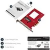 StarTech.com PEX4SFF8639, Pcie, U.2, PCIe 4.0, Červená, Náhľad obrázku produktu 13