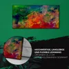 Wandbild Leinwand Bilder Wanduhr Geräuschlos 60x30 Malerei Produktbild-Vorschau 5