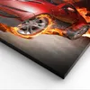 Bild auf Leinwand - Leinwandbild - Auto Flammen Rot - Produktbild-Vorschau 5