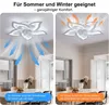 65cm Deckenventilator mit Licht, Blüten-Design – 6 Produktbild-Vorschau 4
