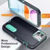 Hülle für iPhone 11 Hybrid Dreilagige Robust Stoßfest Produktbild-Vorschau 4