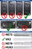 Repair Reparatur Satz Autoschlüssel Funk Fernbedienung Produktbild-Vorschau 2