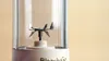 A close-up shot of the blades of a portable blender. Podgląd zdjęcia produktu