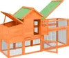 vidaXL Kurník hnědý 186,5x58,5x113 cm Borovicový masiv Náhled obrázku produktu 4