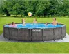 INTEX 26744GN - Piscina con telaio a prisma in legno grigio Anteprima dell’immagine prodotto 19