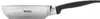 A side view of a silver frying pan with a black handle against a white background. Produktbild-Vorschau