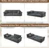 Merax 2-Sitzer Schlafsofa mit Schlaffunktion und Produktbild-Vorschau 5