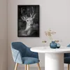 MuchoWow® MuchoWow® Gerahmtes Poster Tierprofil Hirsche in Produktbild-Vorschau 5