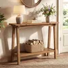 Table console, table d'entrée de 100 cm, table basse à 2 Voir les images du produit 1