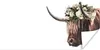 MuchoWow® Poster Schottischer Highlander - Tiere - Blumen Produktbild-Vorschau 1