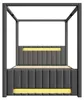 Flieks Jugendbett 140x200cm mit Ausziehbett und 3 Produktbild-Vorschau 9
