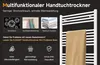 SONNI Handtuchhalter-Heizkörper Handtuchtrockner 1200 x 400 Produktbild-Vorschau 8