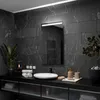 Badspiegel mit LED Beleuchtung - Giza - 90 cm, 100 cm Produktbild-Vorschau 1
