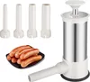 1kg Manuelle Wurstfüller-Set, SUS304-Edelstahl Produktbild-Vorschau 1