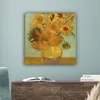 MuchoWow® - Plátno - Slnečnice - Vincent van Gogh, nástenná Náhľad obrázku produktu 4