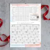 Familienkalender 2026 5 Spalten mit 300 Stickern  - A3 Produktbild-Vorschau 6