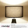 tectake® Lunaris stojaca lampa, trojnohý oceľový rám, 60 W Náhľad obrázku produktu 6
