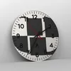 Wanduhr - Rund - Glasuhr - Abstraktion Kontrast Figuren - Produktbild-Vorschau 4